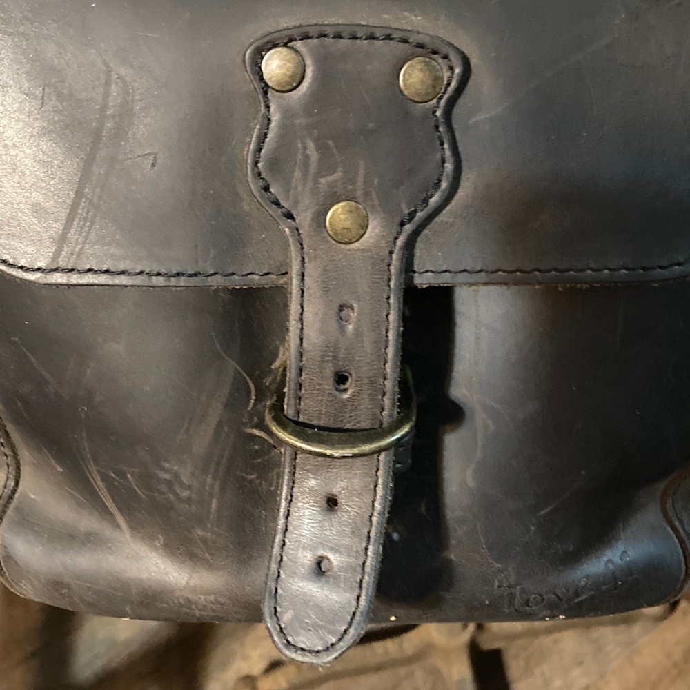 Black Leather Bag “Love 41” - Picture 5 of 7